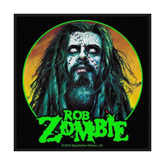 Picture of Rob Zombie Woven Patch: Zombie Face (Standard)