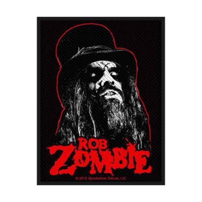 Picture of Rob Zombie Woven Patch: Portrait (Standard)