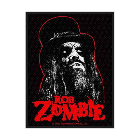 Picture of Rob Zombie Woven Patch: Portrait (Standard)