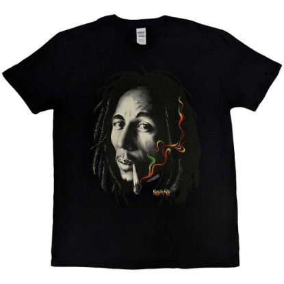 Picture of Bob Marley Unisex T-Shirt: Rasta Smoke