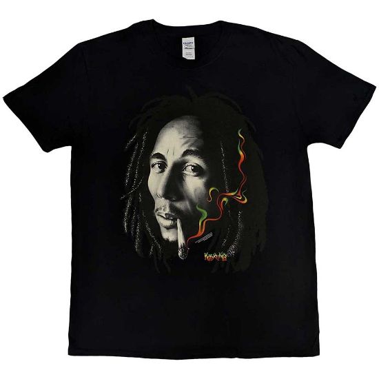 Picture of Bob Marley Unisex T-Shirt: Rasta Smoke