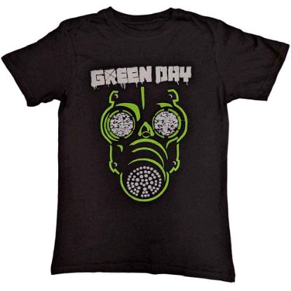 Picture of Green Day Unisex T-Shirt: Green Mask