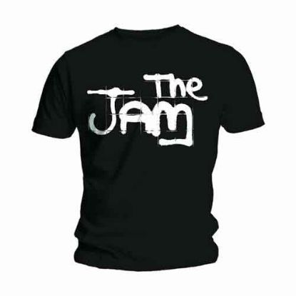 Picture of The Jam Unisex T-Shirt: Spray Logo Black