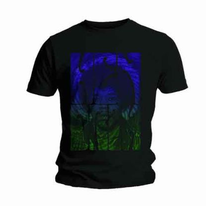 Picture of Jimi Hendrix Unisex T-Shirt: Swirly Text