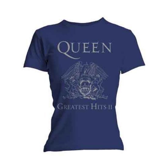 Picture of Queen Ladies T-Shirt: Greatest Hits II Skinny Fit