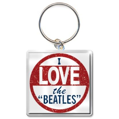 Picture of The Beatles Keychain: I Love the Beatles (Photo-print)