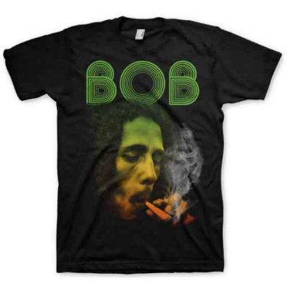 Picture of Bob Marley Unisex T-Shirt: Smoking Da Erb