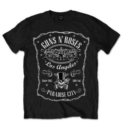Picture of Guns N' Roses Unisex T-Shirt: Paradise City Label