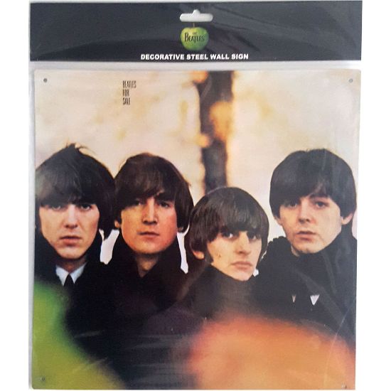 Picture of The Beatles Steel Wall Sign: For Sale Album Cover