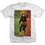 Picture of Bob Marley Unisex T-Shirt: Rasta Football (X-Large)