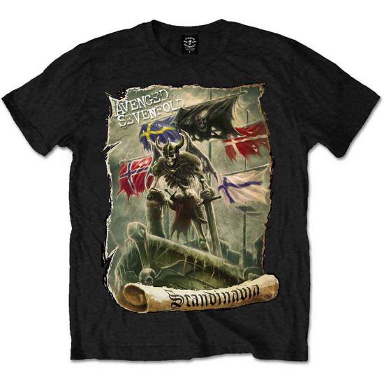 Picture of Avenged Sevenfold Unisex T-Shirt: Scandinavia