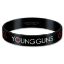 Picture of Young Guns Gummy Wristband: Logo