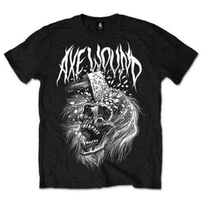 Picture of Axewound Unisex T-Shirt: Skull