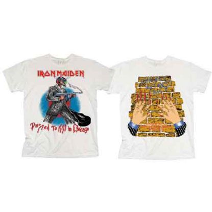 Picture of Iron Maiden Unisex T-Shirt: Chicago Mutants Back Print