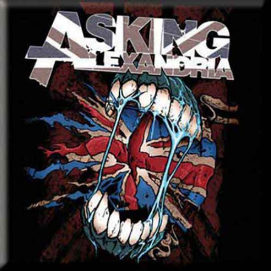 Picture of Asking Alexandria Fridge Magnet: Flag Eater