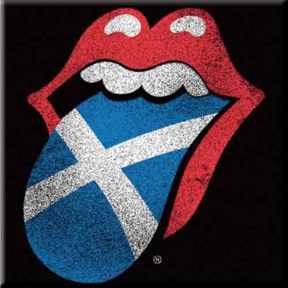 Picture of The Rolling Stones Fridge Magnet: Tongue Scotland