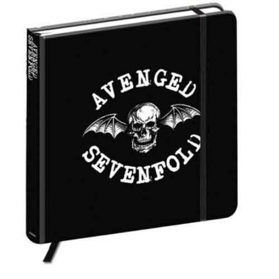 Picture of Avenged Sevenfold Notebook: Death Bat Crest (Hard Back)