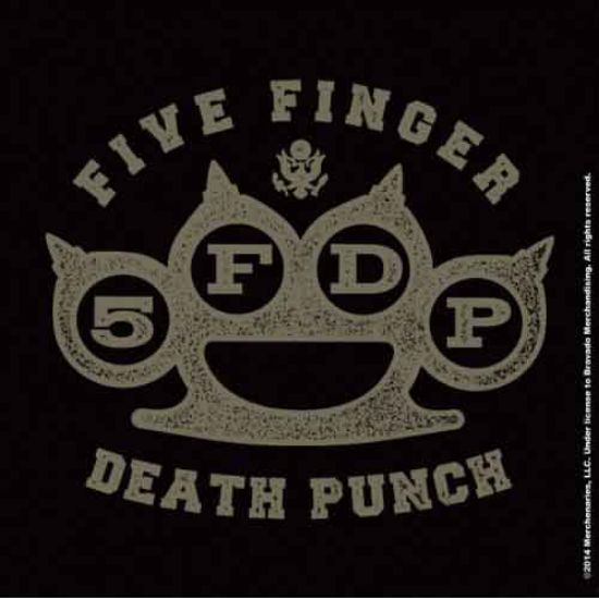 Picture of Five Finger Death Punch Single Cork Coaster: Brass Knuckle