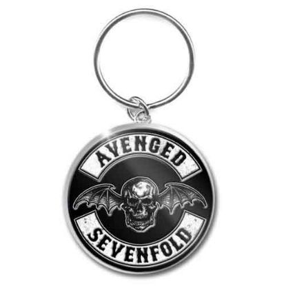 Picture of Avenged Sevenfold Keychain: Death Bat Crest (Enamel In-fill)