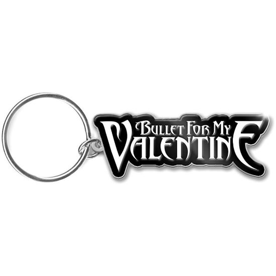 Picture of Bullet For My Valentine Keychain: Logo (Enamel In-fill)