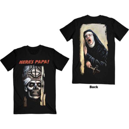 Picture of Ghost Unisex T-Shirt: Here's Papa Back Print