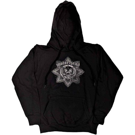 Picture of Motorhead Ladies Pullover Hoodie: Pig Badge