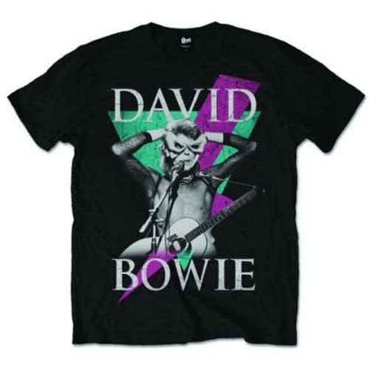 Picture of David Bowie Unisex T-Shirt: Thunder