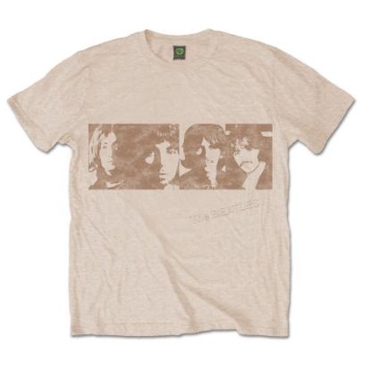 Picture of The Beatles Unisex T-Shirt: White Album Faces