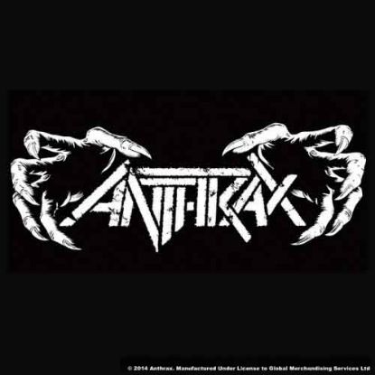 Picture of Anthrax Single Cork Coaster: Death Hands