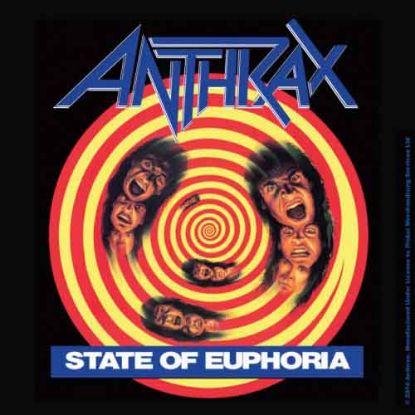 Picture of Anthrax Single Cork Coaster: State of Euphoria