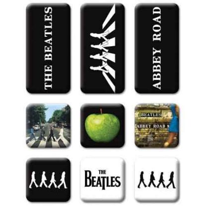 Picture of The Beatles Fridge Magnet Set: Abbey Road 9 Piece Set