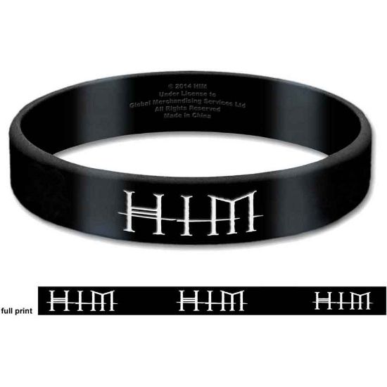 Picture of HIM Gummy Wristband: Logo