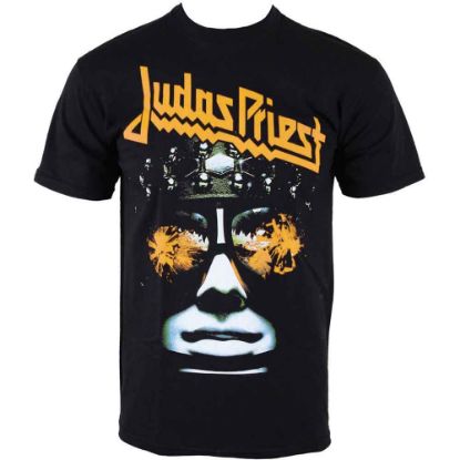 Picture of Judas Priest Unisex T-Shirt: Hell-bent Puff Print (XX-Large)