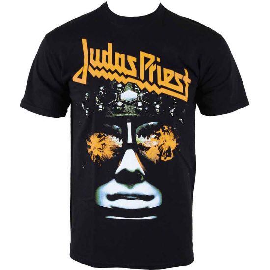 Picture of Judas Priest Unisex T-Shirt: Hell-bent Puff Print (XX-Large)