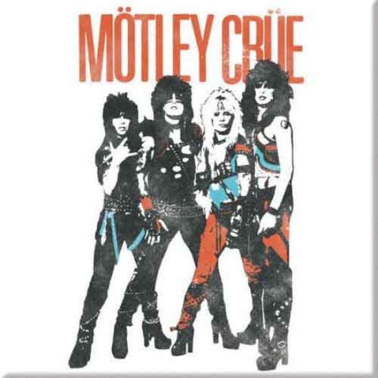 Picture of Motley Crue Fridge Magnet: Vintage World Tour