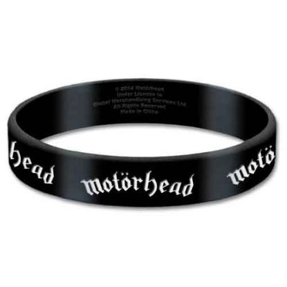 Picture of Motorhead Gummy Wristband: Logo