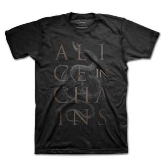 Picture of Alice In Chains Unisex T-Shirt: Snakes