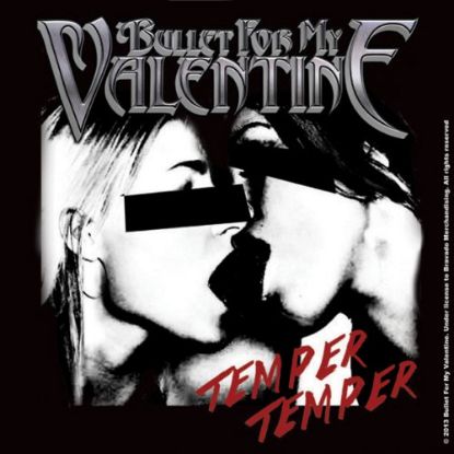 Picture of Bullet For My Valentine Single Cork Coaster: Temper Temper