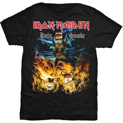 Picture of Iron Maiden Unisex T-Shirt: Holy Smoke