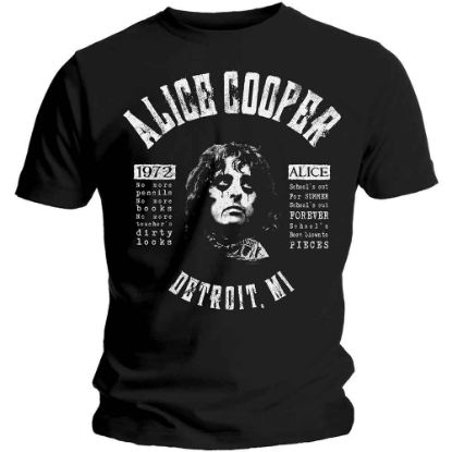 Picture of Alice Cooper Unisex T-Shirt: School's Out Lyrics