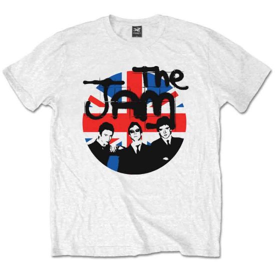 Picture of The Jam Unisex T-Shirt: Union Jack Circle