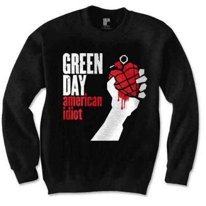 Picture of Green Day Unisex Sweatshirt: American Idiot (Small)