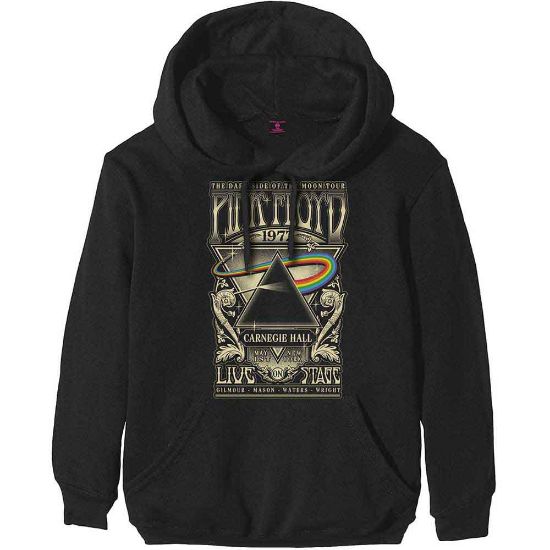 Picture of Pink Floyd Unisex Pullover Hoodie: Carnegie Hall Poster