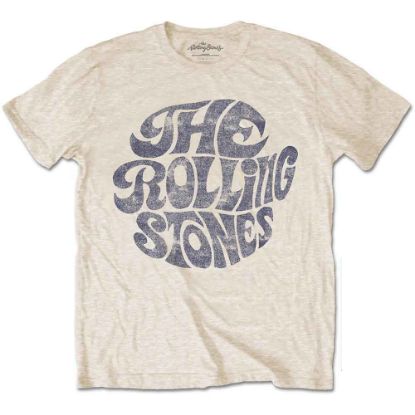 Picture of The Rolling Stones Unisex T-Shirt: Vintage 1970s Logo