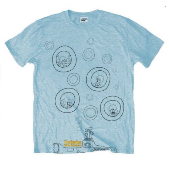 Picture of The Beatles Unisex T-Shirt: Bubbles
