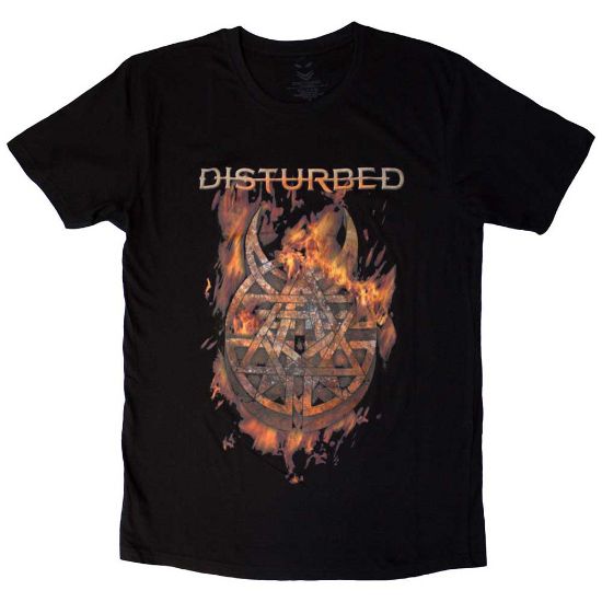 Picture of Disturbed Unisex T-Shirt: Burning Belief