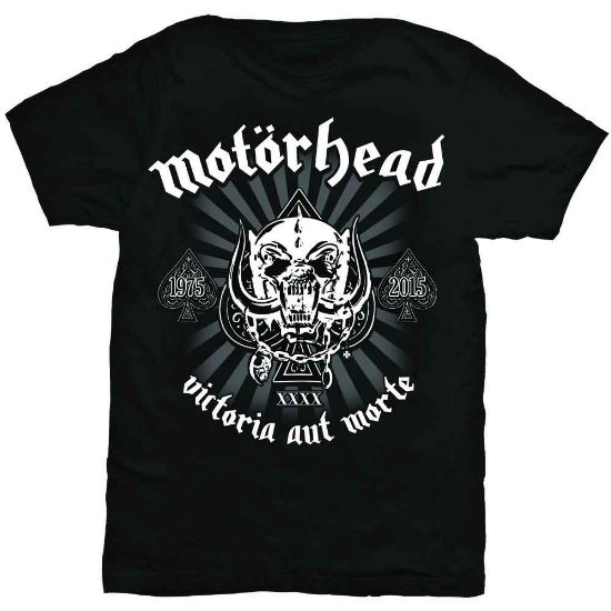 Picture of Motorhead Unisex T-Shirt: Victoria Aut Morte