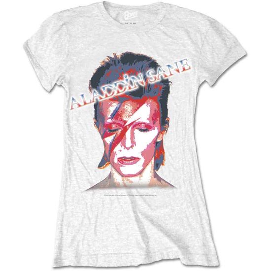 Picture of David Bowie Ladies T-Shirt: Aladdin Sane