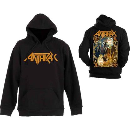 Picture of Anthrax Unisex Pullover Hoodie: Evil Twin (Back Print) (Small)