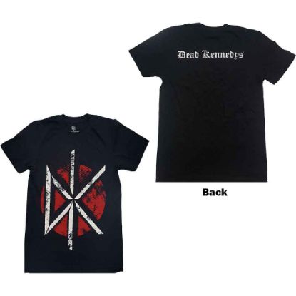 Picture of Dead Kennedys Unisex T-Shirt: Vintage Logo Back Print